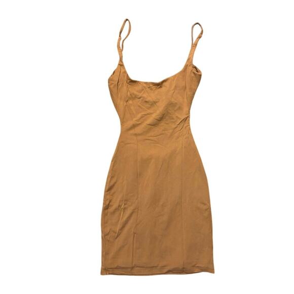 NWT Rumer Gia Mini Dress In Caramel Size Small - Picture 4 of 10